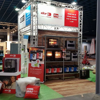 Impressie van de beursstand van Gently Impressie van de beursstand van Gently