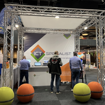 Impressie van de beursstand van ICT Specialist Impressie van de beursstand van ICT Specialist